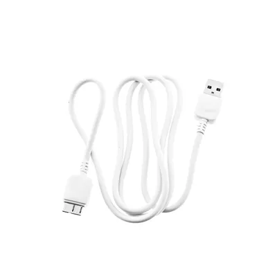 Obrázok produktu pre Nabíjací kábel / dátový kábel kompatibilný so Samsung Galaxy Note 3 130 cm biely