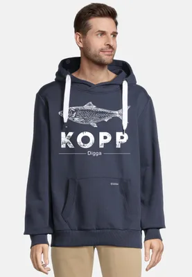 Produktbild von salzhaut Herren Hoodie HEFF - FISCHKOPP L