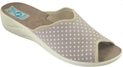 Produktbild von Damenhausschuhe ADANEX Silvia 28035 Beige