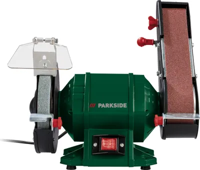 Zdjęcie produktu dla Stojąca szlifierka taśmowa PARKSIDE® "PSBS 240 C2", 240 watów