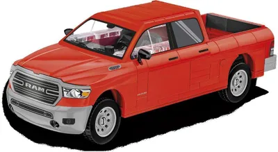 Produktbild von RAM 1500 Modell aus Klemmbausteinen, 183 Teile, Maßstab 1:35