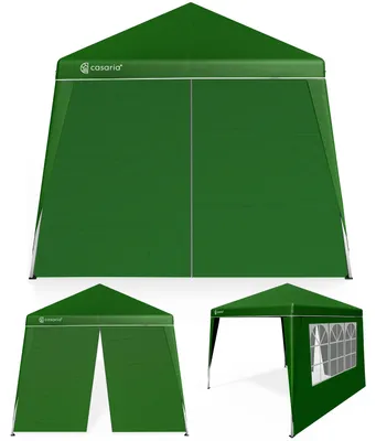 Immagine prodotto di CASARIA® Gazebo Pop-up 3x3m Padiglione Incl 2x Pannelli Laterali Colori a Scelta Protezione UV50+ Borsa Pieghevole Tenda Festa Eventi Esterno Giardino