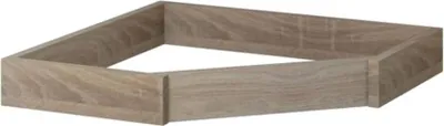 Produktbild von Sockel für Eckmodul, Eiche hell, Holz, Natur