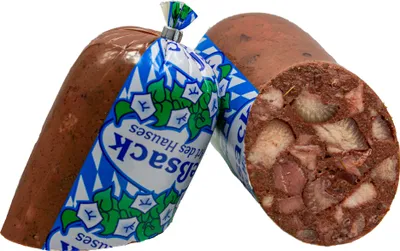 Produktbild von Food-United Presswurst PRESSSACK ROT ca 500g Bayrische-Presskopf-Wurst