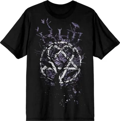 Produktbild von HIM T-Shirt Herren Crows schwarz L