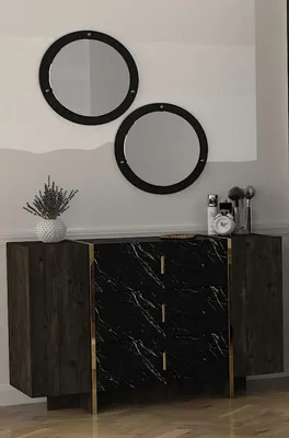 Immagine prodotto di Camera da letto marrone combinazione di mobili letto cassettiera moderna 6 pezzi.