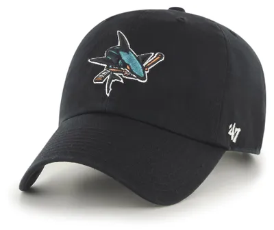 Produktbild von '47 Brand Cap NHL San Jose Sharks '47 CLEAN UP Black