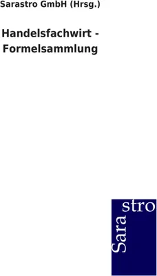 Produktbild von Handelsfachwirt - Formelsammlung