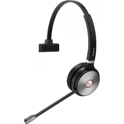 Obrázek produktu pro Yealink WHM621UC, Bezdrátový, Kancelář / call centrum, 20 - 20000 Hz, 80 g, Sluchátka s mikrofonem, Černá