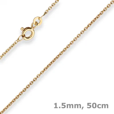 1-5mm-Rund-Ankerkette-aus-333-Gelbgold-50cm