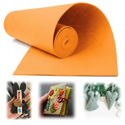 Obrázok produktu pre Filc na meter – 30 cm x 300 cm x 2 mm, vhodný na kreatívne projekty