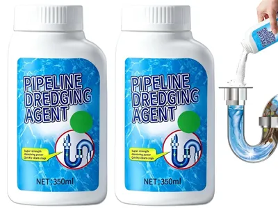 Image de Nettoyant de canalisations et déboucheur, 2 x 350 g