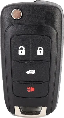 Produktbild von Sklápacie puzdro na 4 tlačidlá do auta čierne - Náhrada pre CHEVROLET - Prispôsobený dizajn pre optimálne použitie