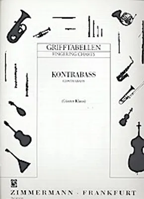 Produktbild von Grifftabelle für Kontrabass