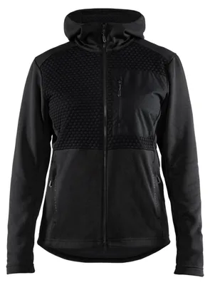 Produktbild von Blakläder Damen Kapuzenjacke 3542, Farbe:Schwarz, Größe:L