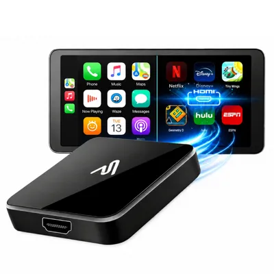 Image de AutoSky CPHM-2 Adaptateur HDMI pour voiture – Wireless CarPlay & Android Auto – Compatible véhicules dès 2016