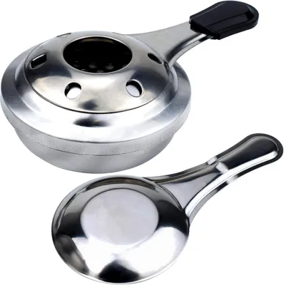Produktbild von Fonduebrenner, Spiritusbrenner, Edelstahl-Spirituskocher, tragbarer Pastenbrenner, Mini-Spirituskocher für den Außenbereich, Notfall-Überlebensset