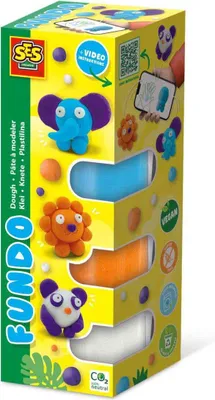 Immagine prodotto di Plastilina Colori vivaci - Animali selvatici