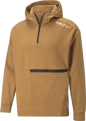 Produktbild von Puma Polarfleece Pullover mit Kapuze für Herren, Größe:XL, Farbe:Desert Tan