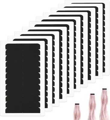 Productafbeelding van 120 stuks zelfklevende tape voor haarextensions - vervanging voor haarextensions