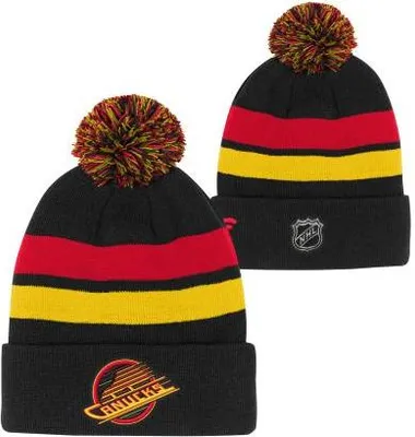 Produktbild von Vancouver Canucks NHL Mütze mit Bommel für Kinder, Wintermütze