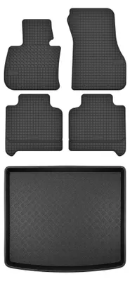 Obrázok produktu pre Gumové autokoberce SolidTread + vaňa kufra pre: BMW X1 F48 2015-2019 SUV 5 ks