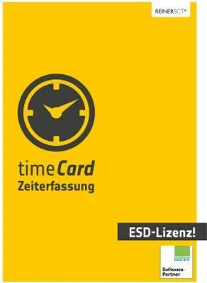 Produktbild von REINER SCT timeCard 10 Zeiterf. Erw. 10 MA 1 Jahr Laufzeit