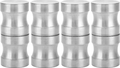 Produktbild von 4er-Set Duschglastürgriffe aus Edelstahl 304, Zugknöpfe, Beschläge, Badezimmerzubehör