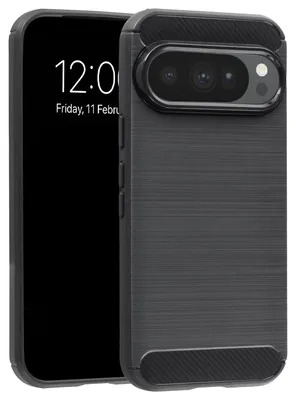 Image de Coque arrière texturée pour Google Pixel 11 Pro - Noir (imoshion)