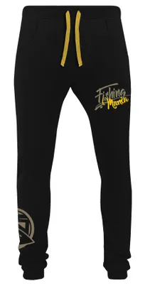 Obrázok produktu pre HOTSPOT DESIGN Jogpant Fishing Mania, L, schwarz-gelb, Jogginghose, 010500403