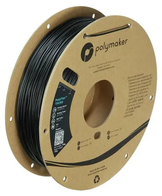 Immagine prodotto di Polymaker PD02001 TPU90 Filament TPU flexibel 1.75 mm 750 g Schwarz PolyFlex 1 St. (PD02001)