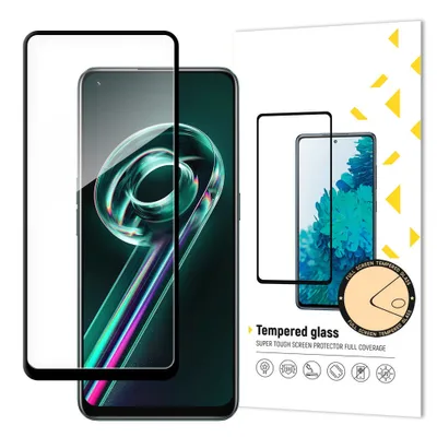 Obrázek produktu pro MG Full Glue Super Tough ochranné sklo na Realme 9 Pro Plus, černé