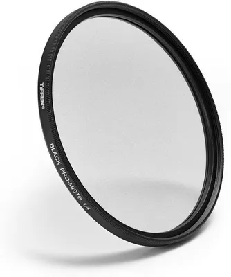 Produktbild von 77 mm Filter, 1/4 Polarisationsfilter, schwarz