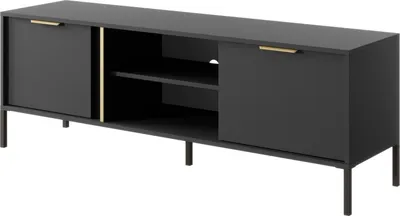 Produktbild von Furniture24 Fernsehschrank Lars G Tv-Schrank 153 X 53 X 39,5 Cm Lowboard 2 Türiger Unterschrank