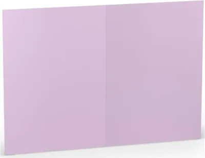 Produktbild von Rössler 16407245, Standard-Grußkarte, Herzlichen Glückwunsch, Violett, Papier, 220 g/m², 100 Stück(e)