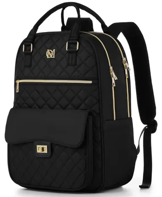 Imagen del producto de Mochila para portátil, impermeable, de 17,3 pulgadas, con protección antirrobo, ideal para la escuela y el trabajo