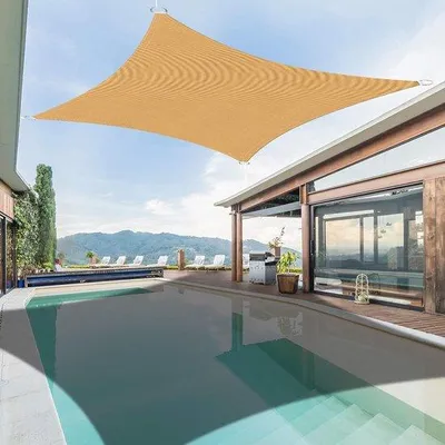 Produktbild von Famanu Schattensegel Rechteckig 3x4m - Wasserdicht mit UV-Schutz