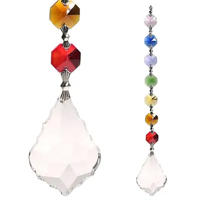 Immagine prodotto di Corda Di Cristallo Harmony Feng Shui Chakra --set Da 3 Pezzi - 20 Cm