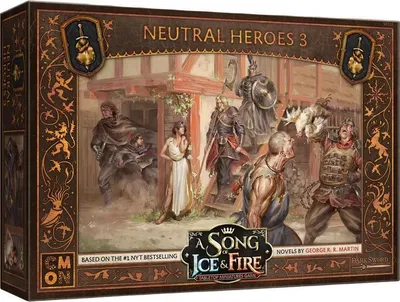 Immagine prodotto di Un canto di ghiaccio e fuoco: Gioco da tavolo con miniature – Eroi neutrali 3