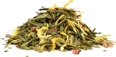 Produktbild von ERDBEER-VANILLE - Grüner Tee, 1000g