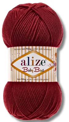 Produktbild von Alize 1x 100g Baby Best Wolle, Antipilling, Uni, Häkeln, Stricken (390)