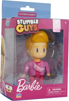 Produktbild von Stumble Guys X Barbie - Action Figures 1 Pack Window Box - Barbie, 8 Jahr(e), Stumble Guys X Barbie, Mehrfarbig, Kunststoff