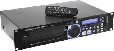 Produktbild von Omnitronic DJ Einzel CD Player 48,30cm (19") XCP-1400 (11046001)