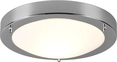 A close-up studio shot of a modern ceiling light fixture.