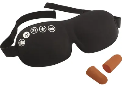 Obrázek produktu pro Travelsafe maska na oči a špunty do uší (předtvarovaná maska)