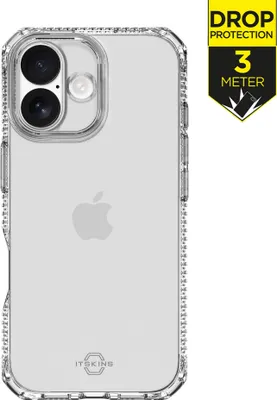Produktbild von ITSKINS Level 2 SpectrumClear R Durchsichtig iPhone 17 Hülle Flexibles TPU Backcover Stoßfest - Transparent