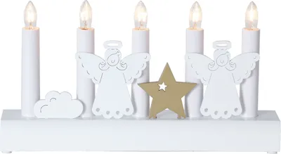 Produktbild von Star Trading Julia, Leichte Dekorationsfigur, Weiß, Ambiente, IP20, Flexibel, Weiß