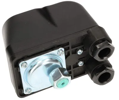 Productafbeelding van Mechanische drukschakelaar 230 V, automatische pompbesturing, drukregelaar voor fonteinpomp, zwart