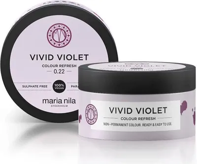 Obrázek produktu pro Jemná vyživující maska bez permanentních barevných pigmentů Vivid Violet (Colour Refresh Mask), 100 ml