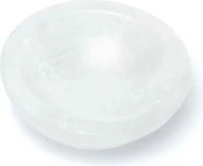 Image de Bol rond en sélénite - ±15x5cm